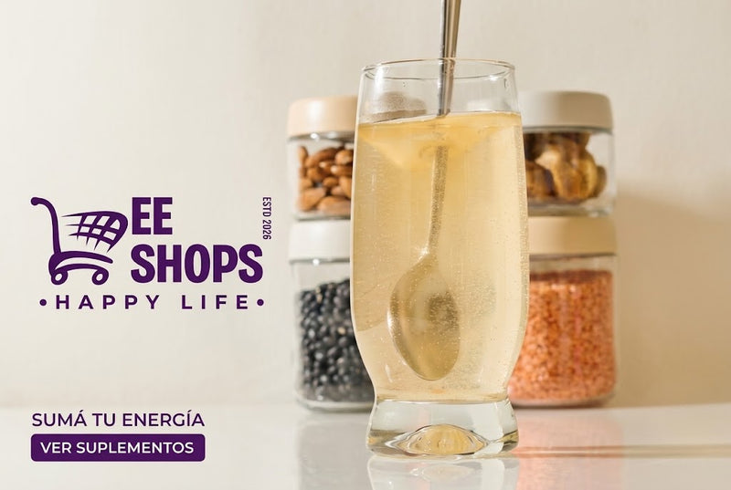 Colección de suplementos y fibra digestiva de eeshops para el bienestar natural