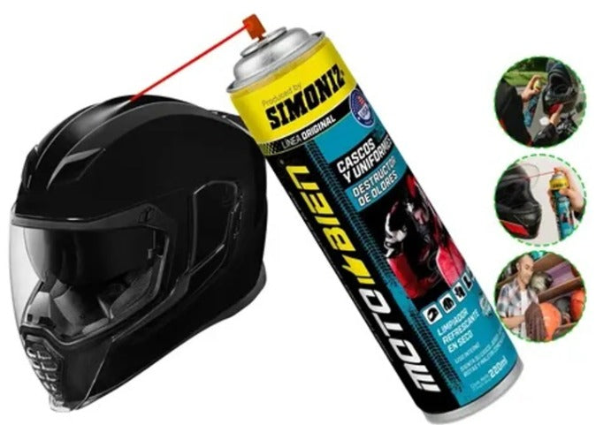 Gray helmet for bikers
