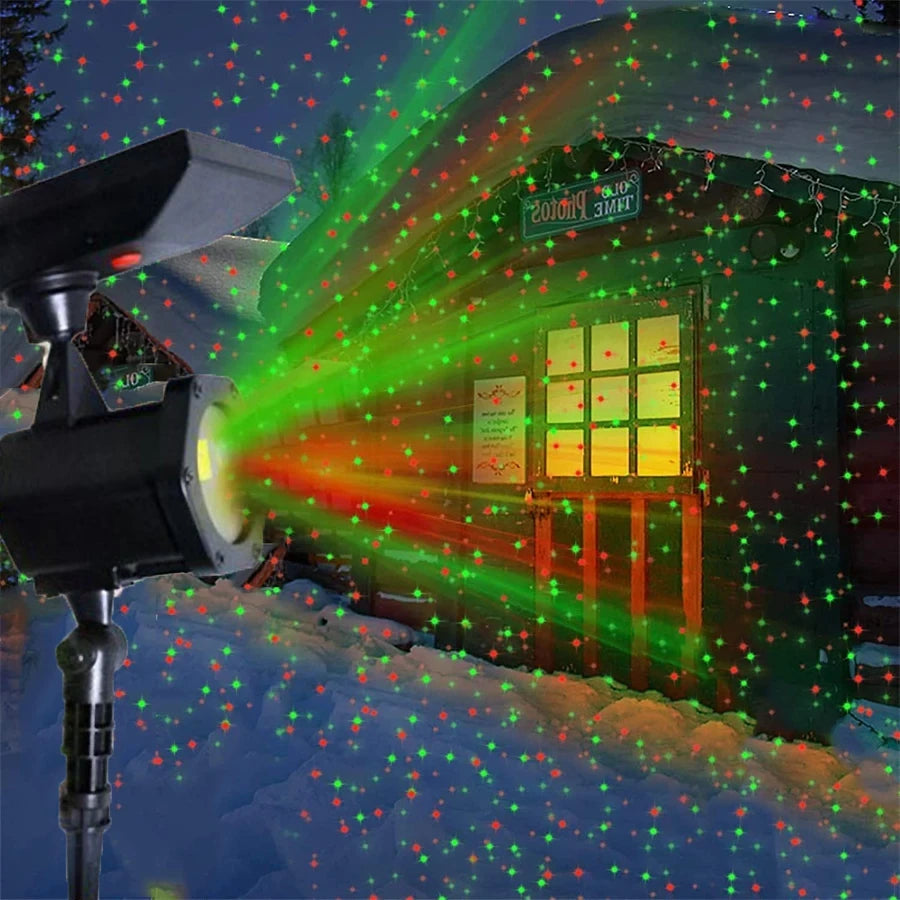 Proyector Laser Solar de Navidad