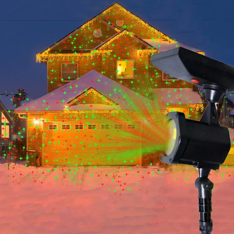 Proyector Laser Solar de Navidad