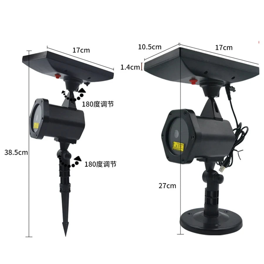 Proyector Laser Solar de Navidad