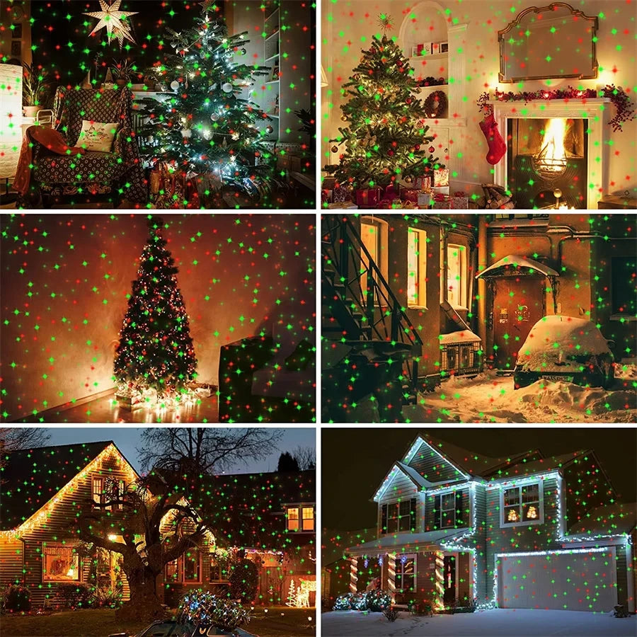 Proyector Laser Solar de Navidad