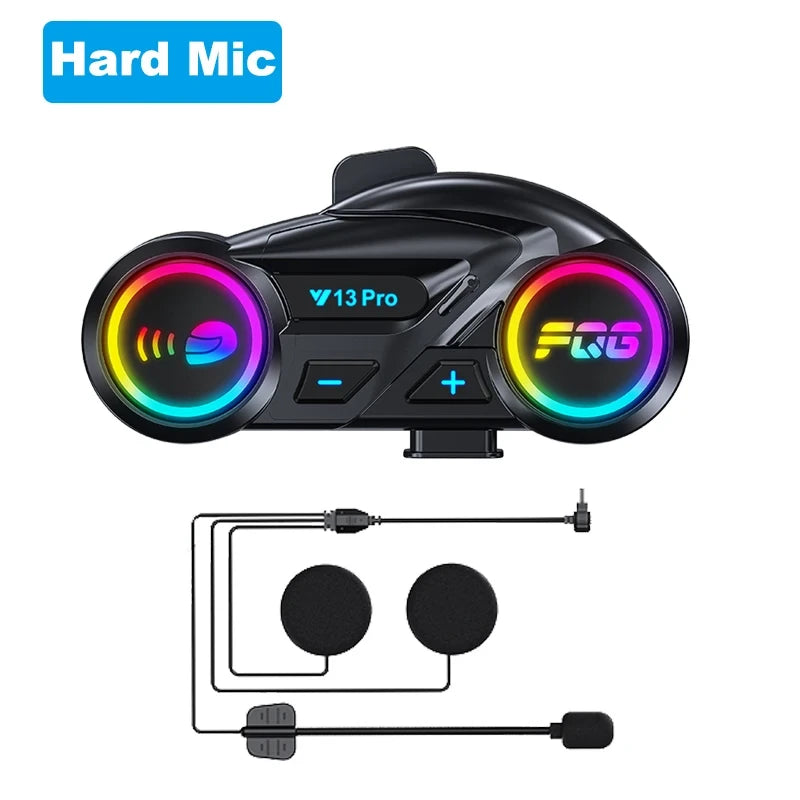 Intercomunicador Bluetooth para Casco de Motocicleta