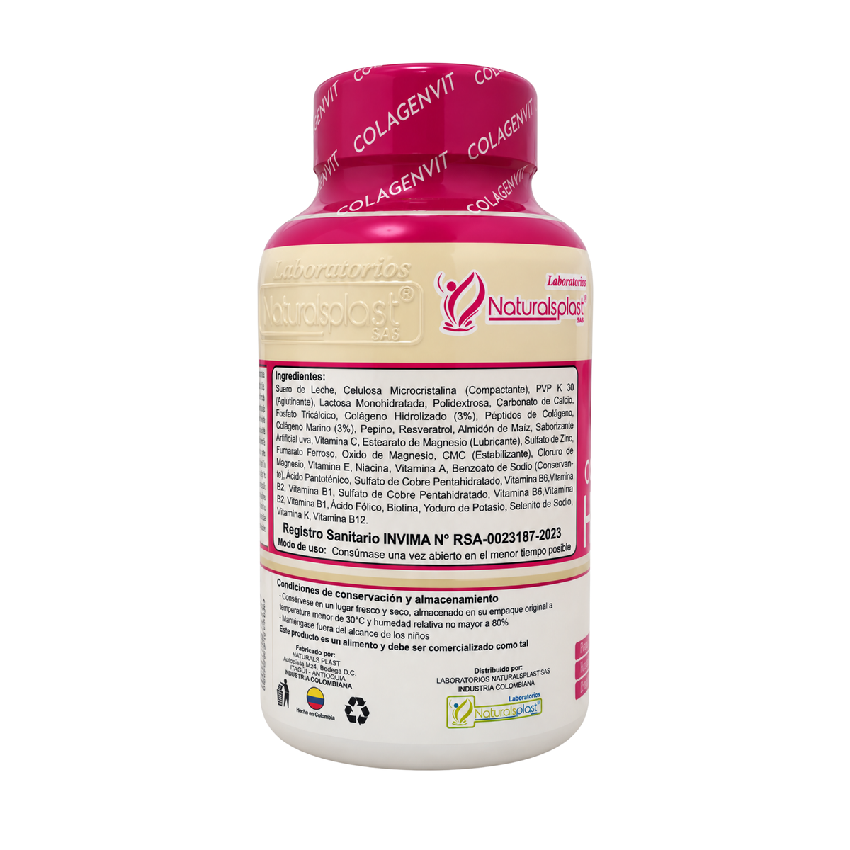 Colágeno Hidrolizado COLAGENVIT x100 Tabletas