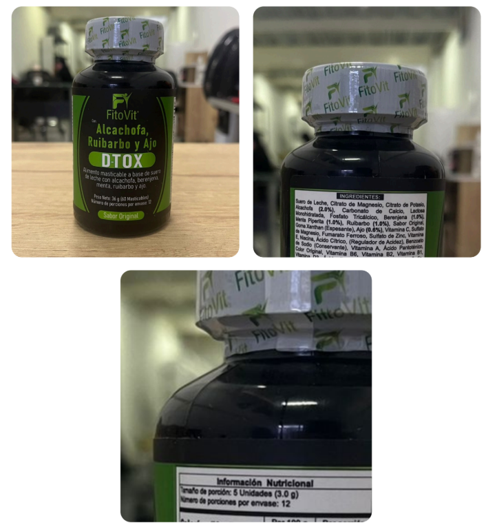 Pack D-TOX Fitovit x60 Unidades – Desintoxicación Natural y Digestión Ligera