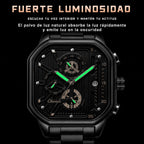 Reloj Chenxi 904 para Hombre – Cronógrafo de Acero Inoxidable con Calendario y Resistencia al Agua Cuarzo japonés