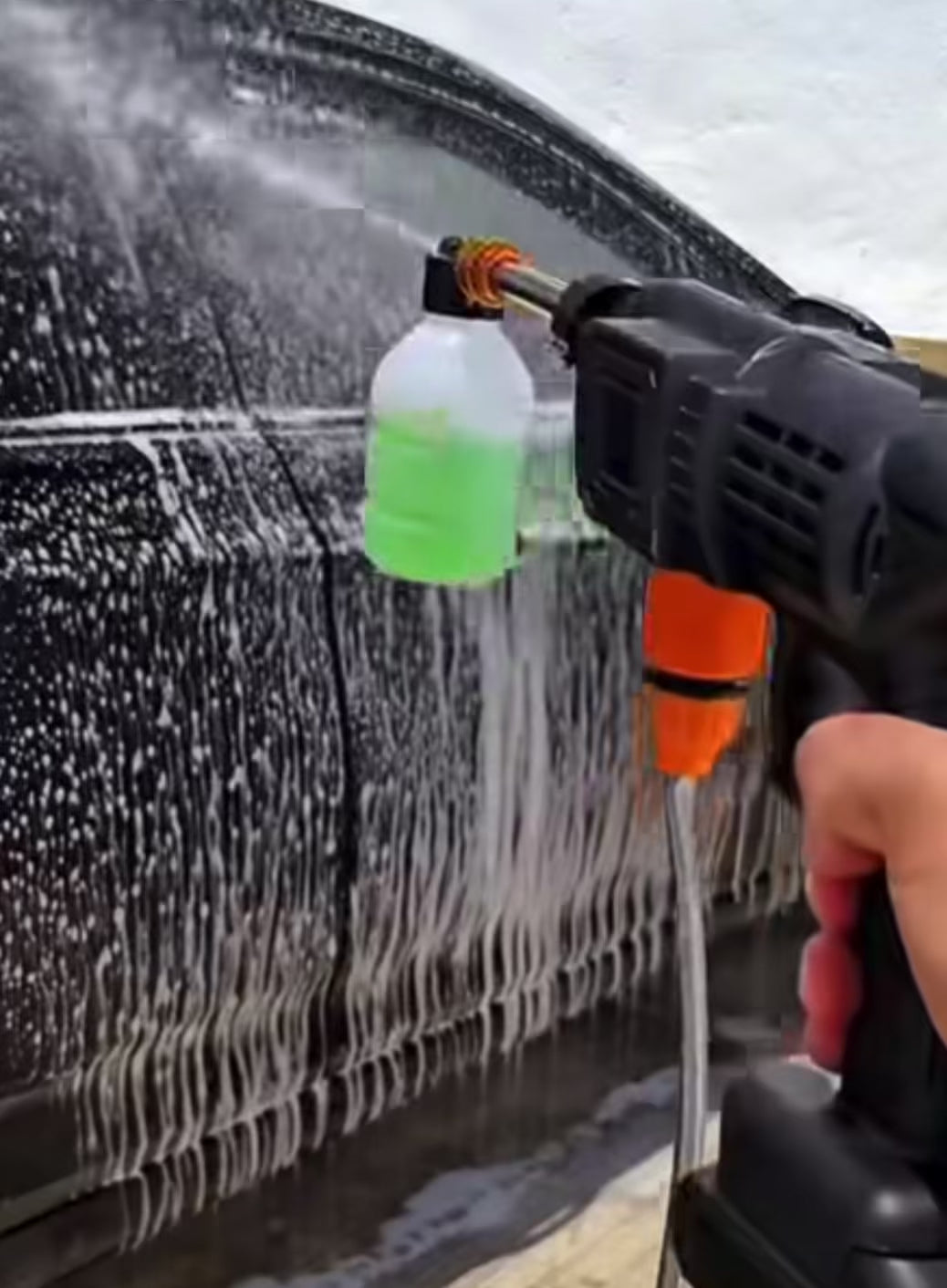 Hidrolavadora Inalámbrica Portátil 300W de Alta Presión para Autos, Motos y Limpieza